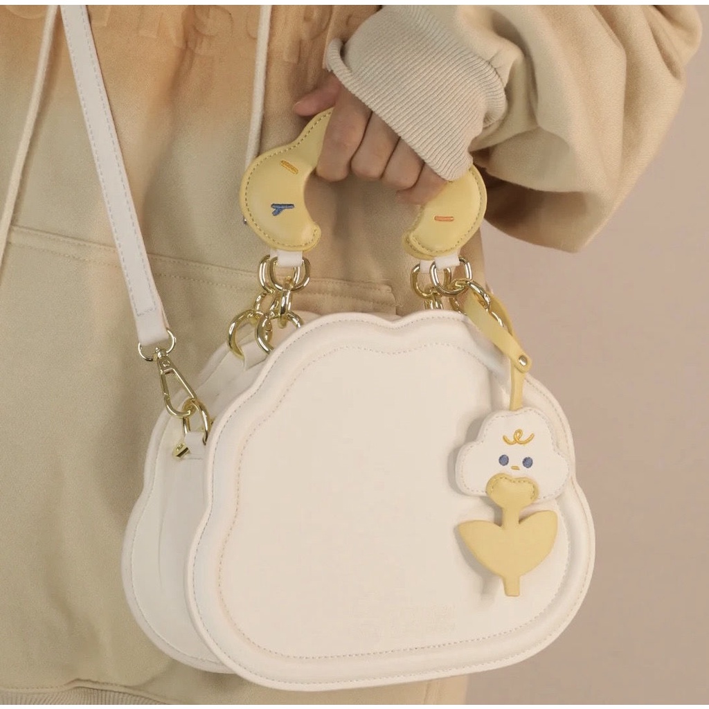 Túi Xách Đeo Vai Hình Đám Mây Dễ Thương Thời Trang Mùa Hè Cho Bạn Gái