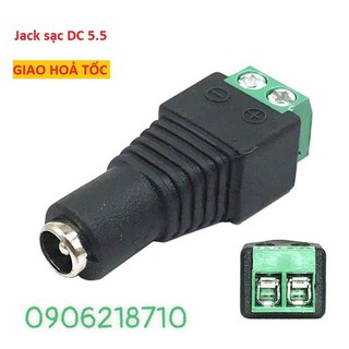 Jack sạc DC 5.5x2.1 / 5.5x2.5 đực/cái.
