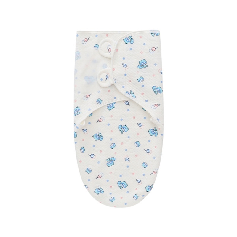 Chăn Quấn Em Bé Sơ Sinh In Họa Tiết Hoạt Hình Dễ Thương