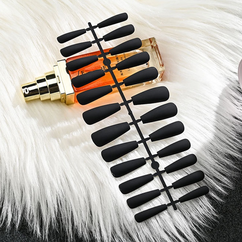 1 Bộ Móng Tay Giả Loại Dài Và Vừa Màu Sắc Trơn Và Siêu Dài Dùng Để Múa Ba Lê