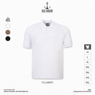 Áo polo nam basic Old Sailor - O.S.L BASIC POLO - Big size upto 4XL