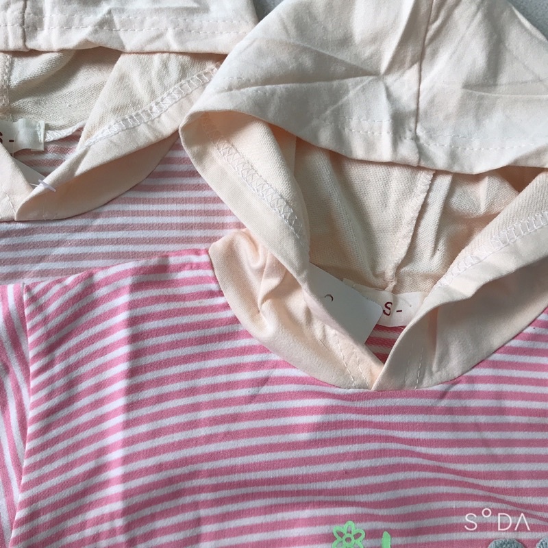 ÁO NỈ KẺ CHO BÉ 9-16kg