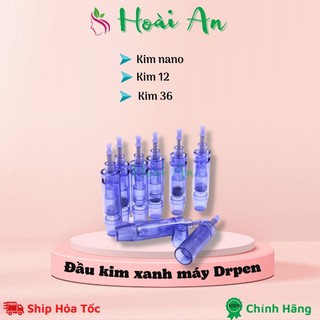 Đầu kim nano, 12, 36 máy drpen | Đầu kim xanh máy lăn kim