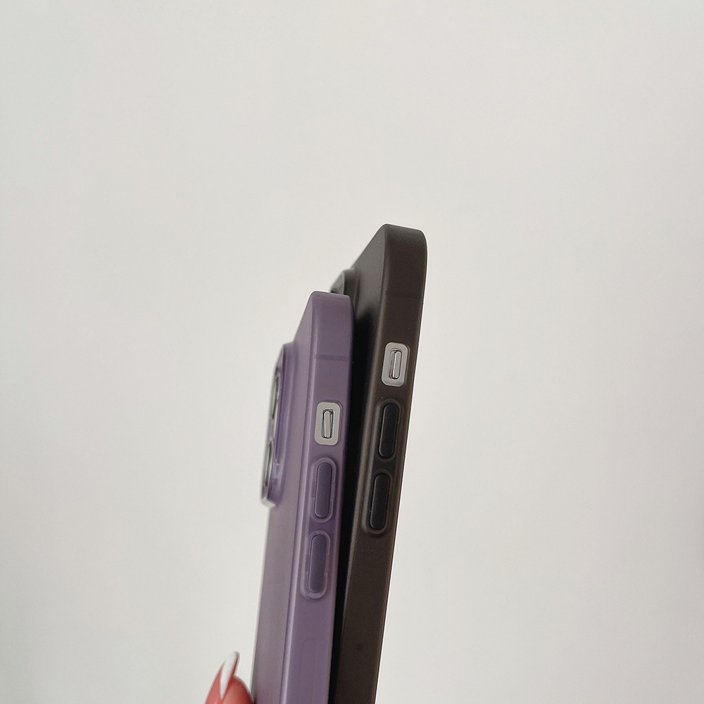 Ốp Điện Thoại tpu Mềm Nhám Siêu Mỏng 0.3mm Cho iphone 15 pro max 14 promax 13 12 mini 11 pro xs max xr x 8 7 plus se 2020