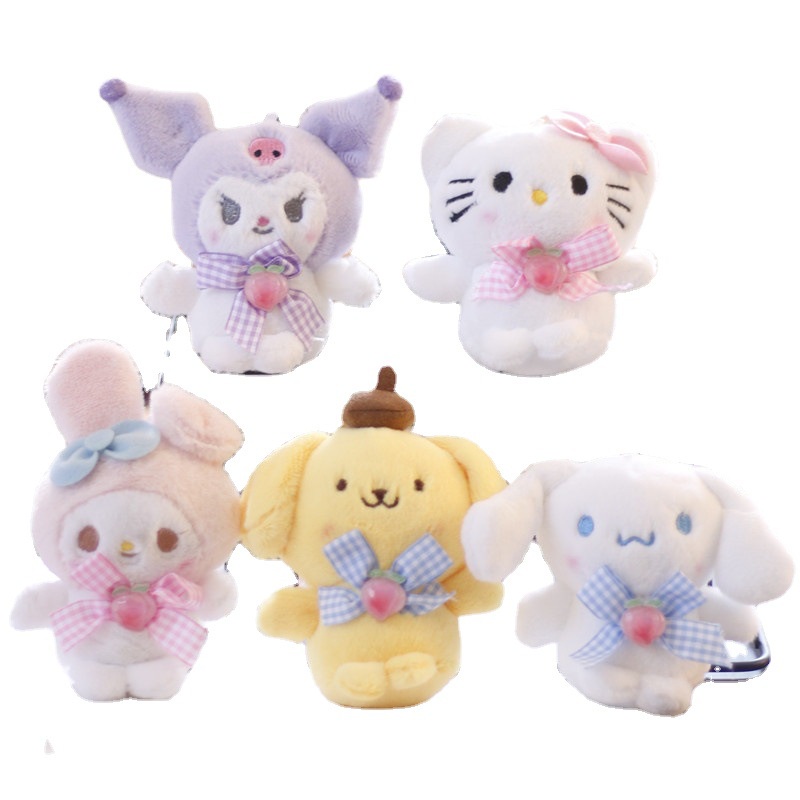 Thú Nhồi Bông Hình Cún Sanrio Kuromi Dễ Thương