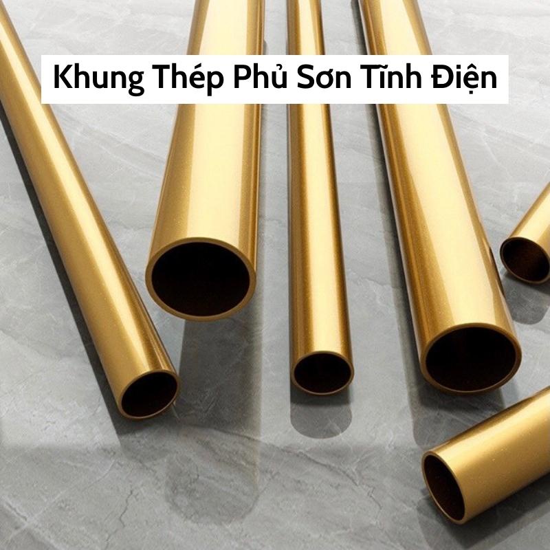 Cây Treo Quần Áo Inox Decor Phòng Khách Phòng Ngủ Kiểu Dáng Sang Trọng, Cây Treo Đồ Túi Xách, Mũ