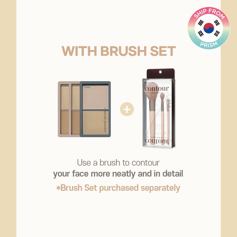 Phấn tạo khối Etude House 2 màu x 5g