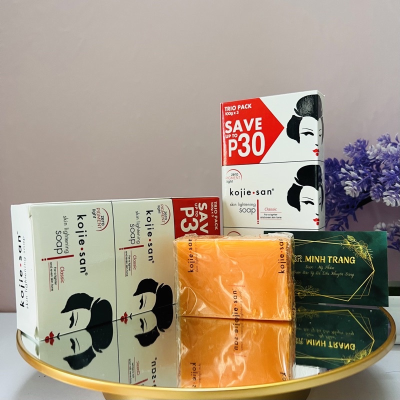 ✅[Chinh Hãng ] Set 3 soap xà phòng tắm Kojie.San 300g. | BigBuy360 - bigbuy360.vn