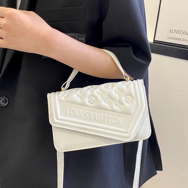 Túi Xách Nữ mini Da Pha Họa Tiết Logo LV,  Đeo Chéo , Đeo Vai , Cầm Tay , Thời Trang Công Sở , Hàng Hiệu , Giá Rẻ