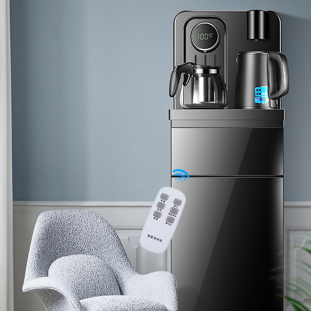 Cây Nước Nóng Tự Động Bình Âm, Tặng Bình Siêu Tốc Và Ấm Pha Cà Phê, Cây Nước Nóng Thông Minh