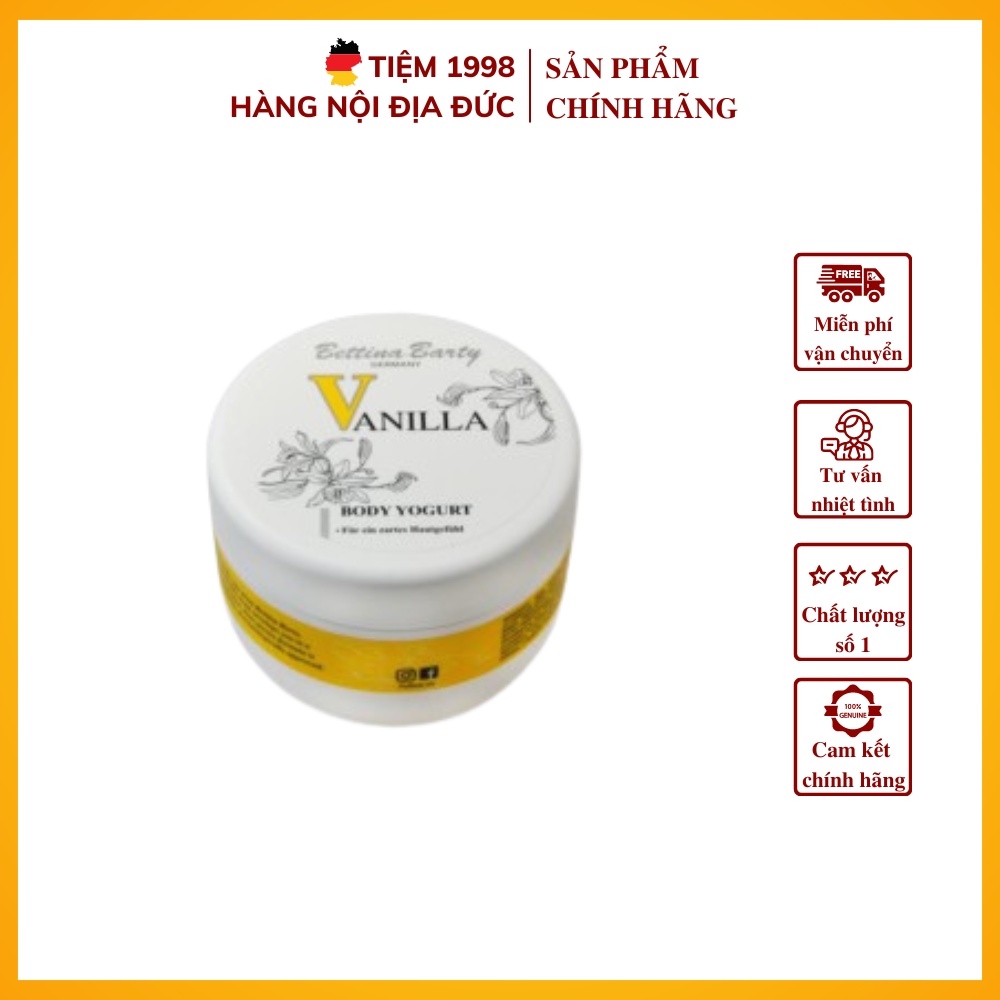 Sữa Dưỡng Thể Tiệm 1998 - Sữa Dưỡng Thể Vanilla Body Yogurt Dạng Kem Lỏng Siêu Thẩm Thấu Tích Hợp Hương Nước Hoa 300ml