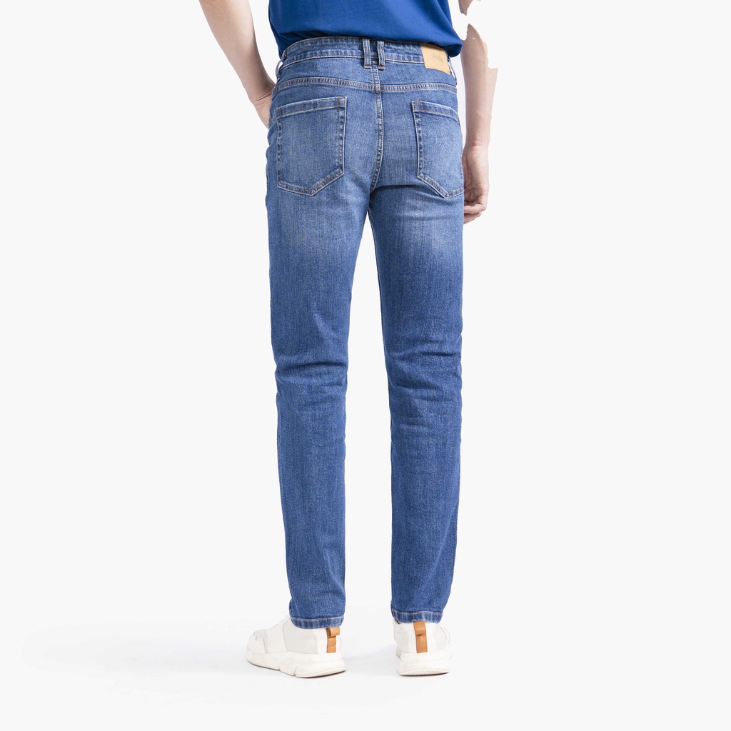 Quần jeans nam ARISTINO phom dáng Slim fit ôm, màu sắc trung tính, linh hoạt khi kết hợp trang phục - AJN03402