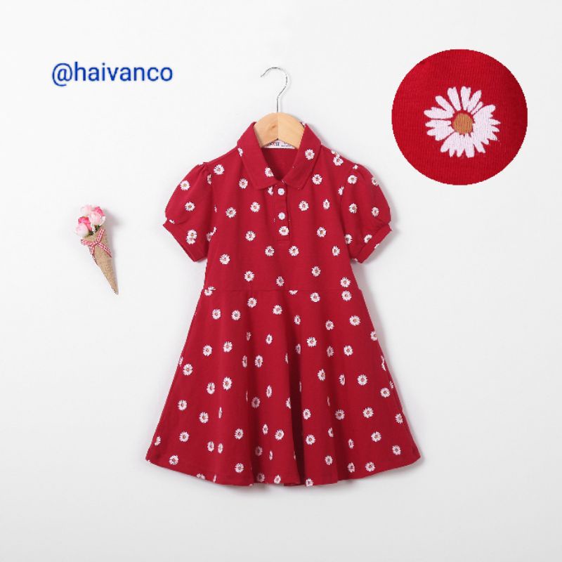 ĐẦM VÁY THUN BÉ GÁI FORM TO THUN COTTON 4 CHIỀU 10 đến 45 KG CO GIÃN MỀM MẠI VÀ THOÁNG MÁT ĐI HỌC ĐI CHƠI ĐỀU ĐẸP