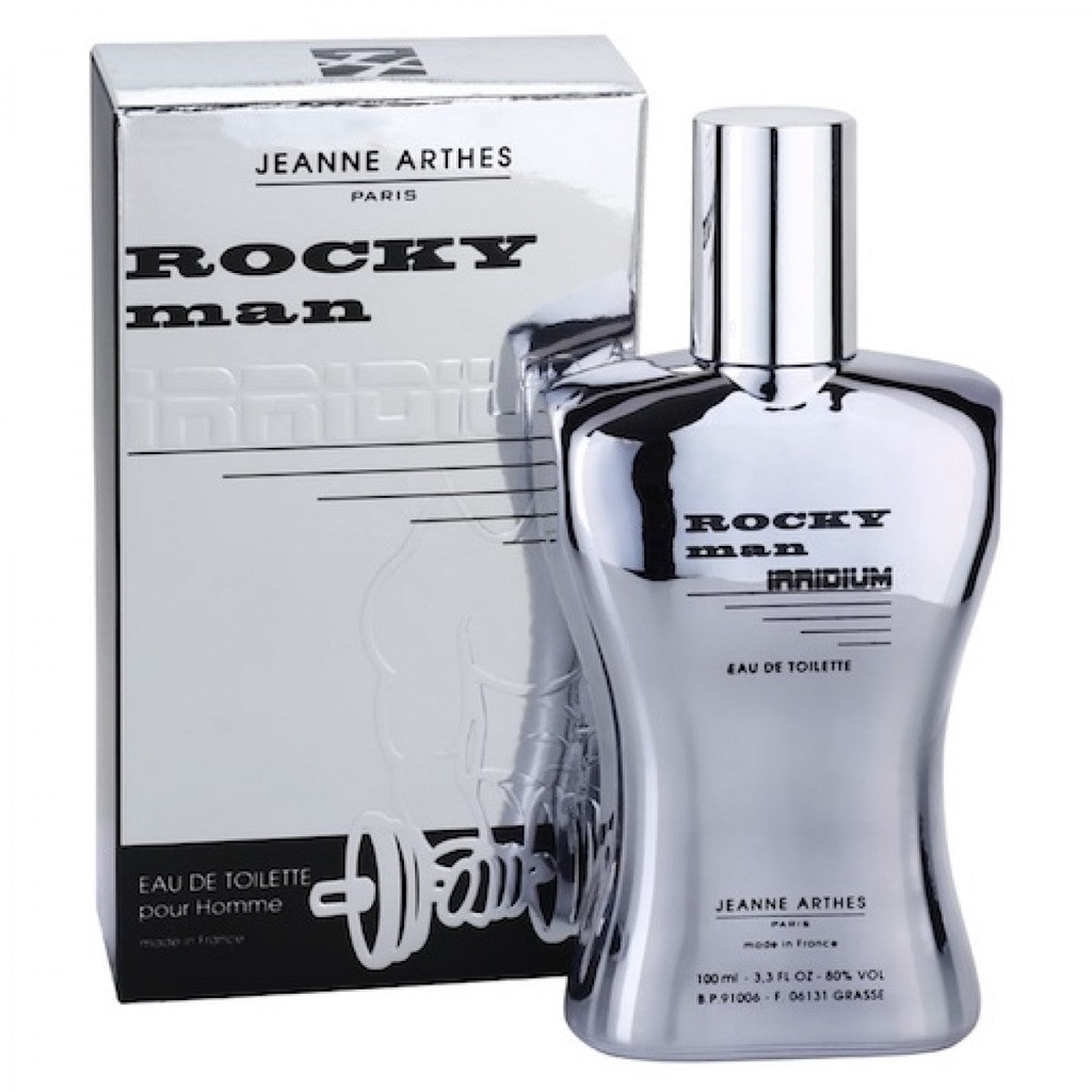 Nước hoa Pháp JEANNE ARTHES PARIS - Rocky Man Irridium EDT