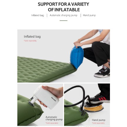 Đệm đôi bơm hơi chống nước NatureHike NH19QD010 chính hãng