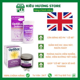 Men vi sinh optibac tím optibac for women 30 viên - 90 viên