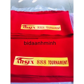 Vải bàn bida Aileex màu đỏ