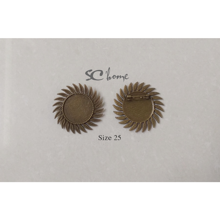 SC-Phôi cài áo size lớn