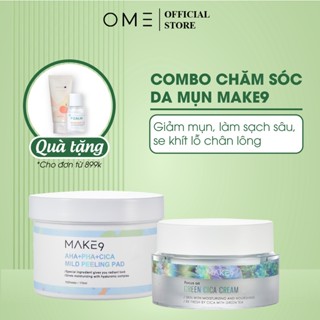 Bộ Sản Phẩm Làm Sạch Sâu Giảm Viêm Ngừa Mụn Make9  [XEM KỸ VIDEO HƯỚNG DẪN ĐỂ NHẬN QUÀ]