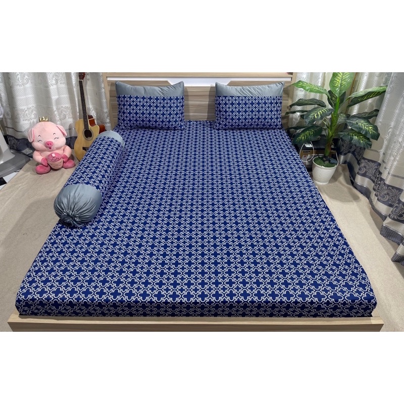 Bộ drap thun hàn quốc 4 món mát mịn