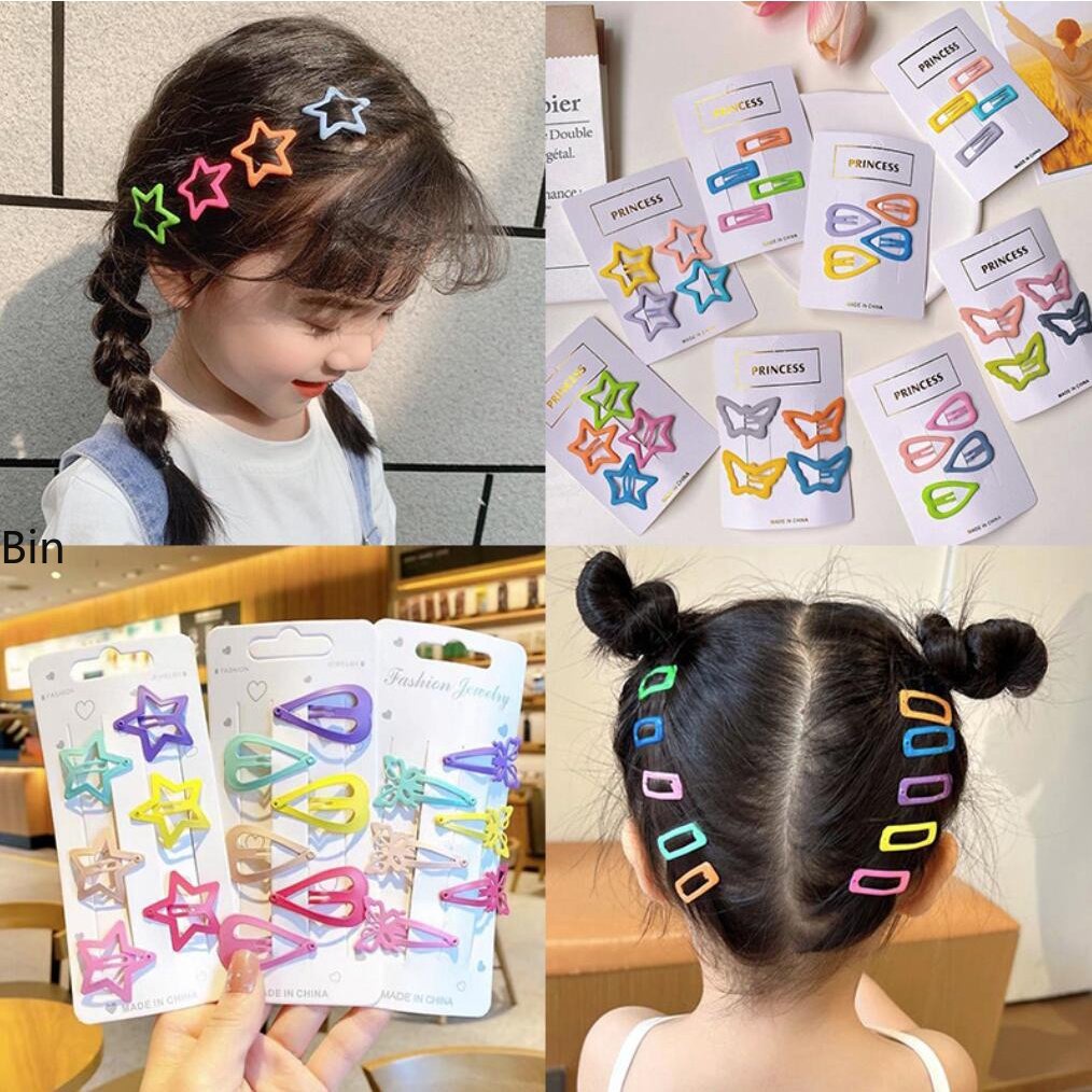 Bingo 6 Cái Cô Gái Trẻ Em Kẹp Mái Dễ Thương