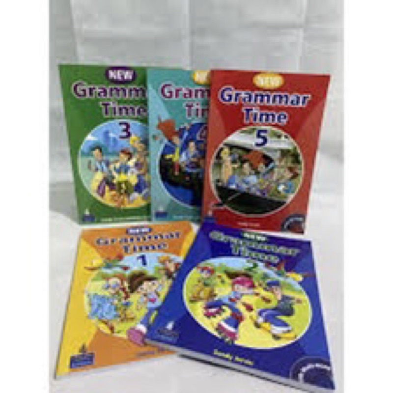 New Grammar Time 1,2,3,4,5, (Chọn tuỳ í level 1-5 )