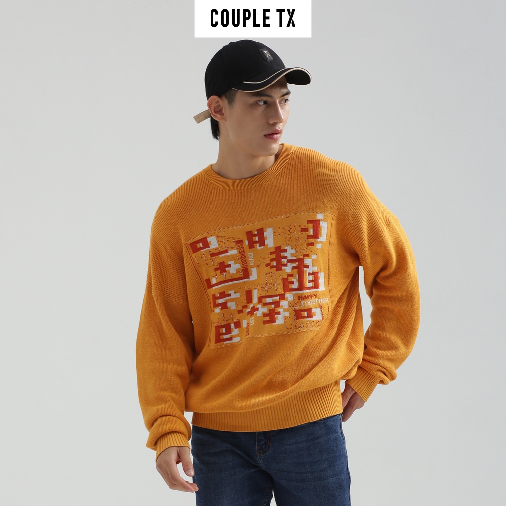 Áo Sweater Nam Nữ Couple TX Dệt Graphic SW 009