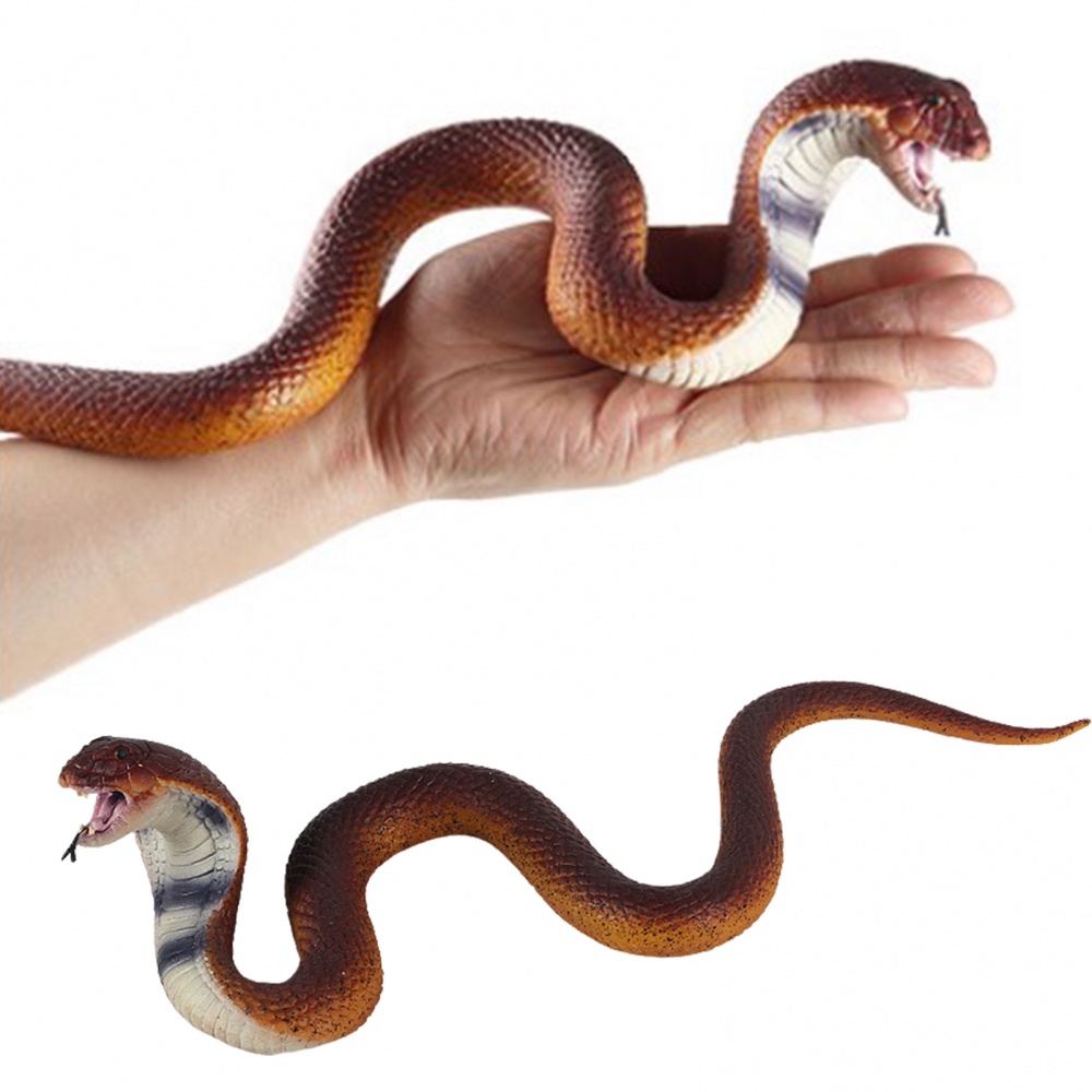 Đồ Chơi Mô Hình Rắn Hổ Mang Thú Vị Cho Halloween