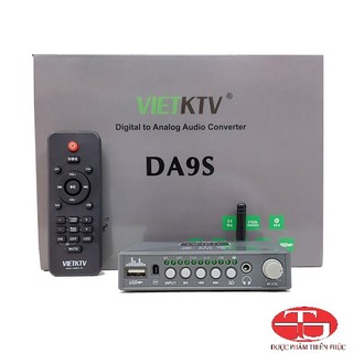 Bộ giải mã âm thanh vietktv da9s - hàng chính hãng - công ty thiên phúc