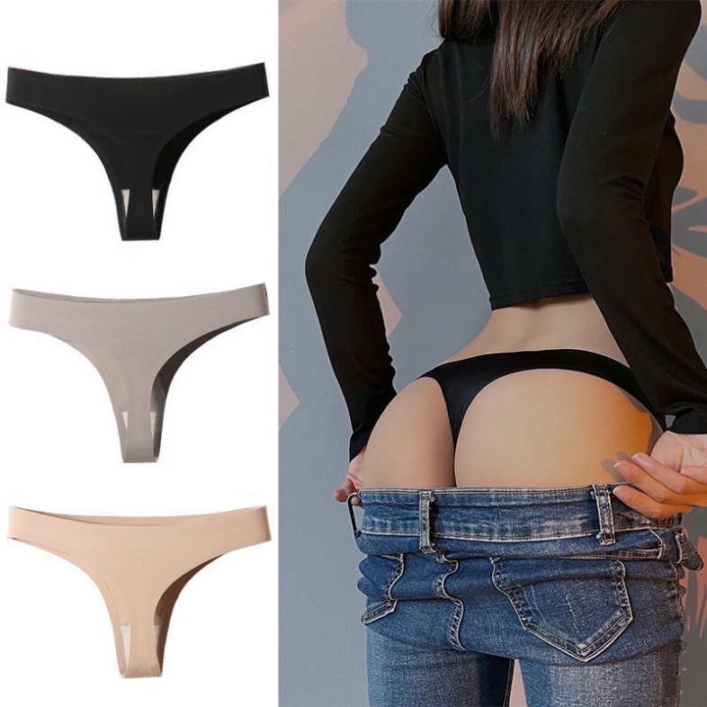 Quần lót lọt khe đúc su Không Đường May Gợi Cảm Quyến Rũ Sexy MẪU 066