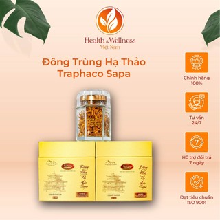 Đông trùng hạ thảo Traphaco Sapa khô sấy lạnh tốt cho sức khỏe 20Gr - Health & Wellness