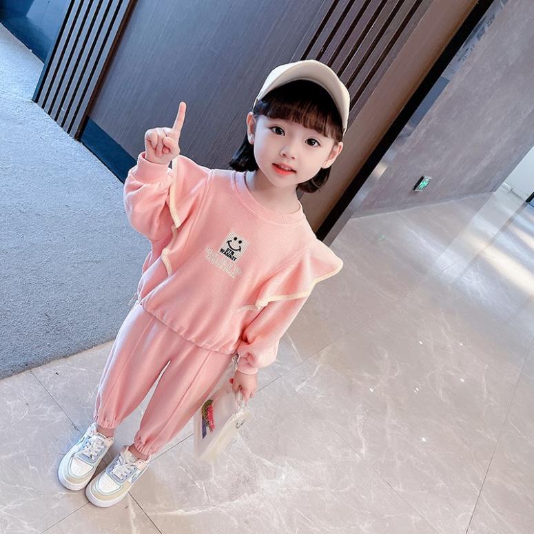 ⚡ ⚡ FLASH SALE ⚡ - Giá rẻ, miễn phí ship - Bộ quần áo trẻ em thu đông dài tay. Cotton nỉ da cá giữ ấm thu đông - XG052