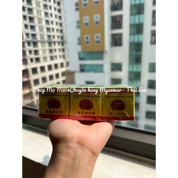 Dầu cù là linh chi đỏ Myanmar lọ 30g - Date 2026 - Sản phẩm số 1 Myanmar