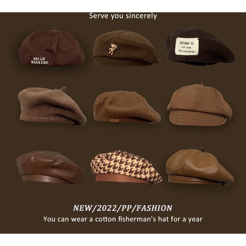 Mũ peret, mũ nồi, mũ hoạ sĩ