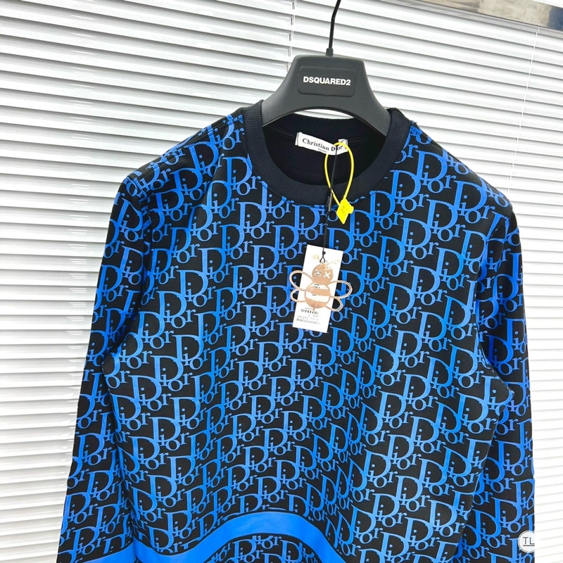 Áo nỷ  nam tay dài  bo chun 5 màu in Vân dior-áo nỷ  nam đẹp quản  châu