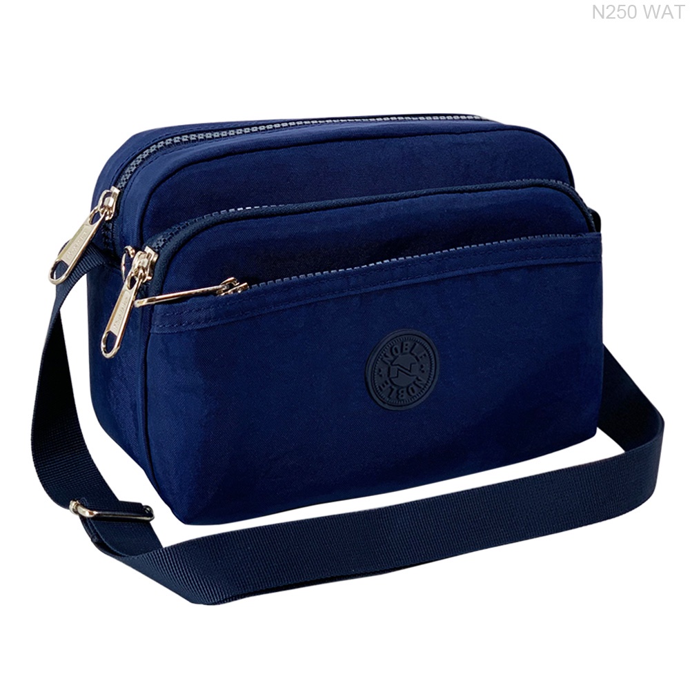Túi đeo chéo 3 ngăn, hàng chính hãng, chất liệu vải dù siêu bền, chịu nước và chống bám bẩn. Mã N250NHA