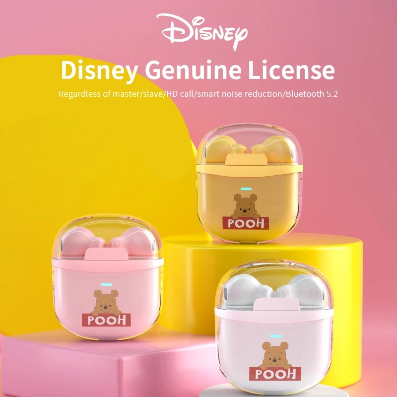 DISNEY Tai Nghe Nhét Tai Bluetooth Không Dây Mini CE-823V Hai Chế Độ Kèm Mic Cho Điện Thoại Xiaomi iPhone