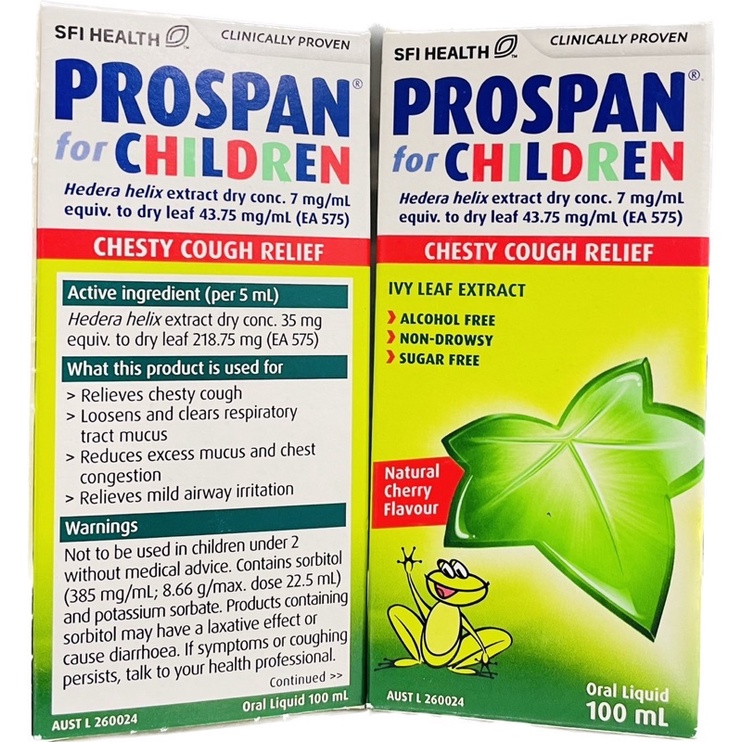 SIRO HO 100ML CỦA ÚC