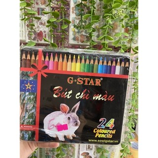|RẺ NHẤT GIÁ SỈ| HỘP THIẾC 18/24 BÚT CHÌ MÀU CÂY MÀU GSTAR CHẤT LƯỢNG THÍCH HỢP CHO HỌC SINH GIÁ RẺ CÓ SẴN
