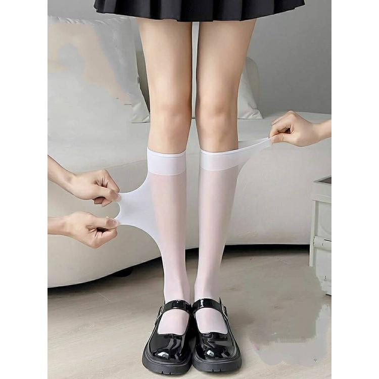 Sẵn-Tất, vớ nữ mỏng tới bắp chân dành cho lolita, jk, cosplay gợi cảm phong cách quyến rũ sexy