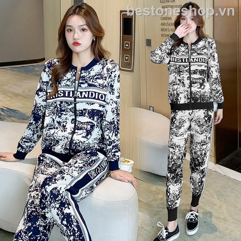 Suit DIOR! Áo Thun DàI Tay + QuầN DàI ThờI Trang Cho Nam Và Nữ