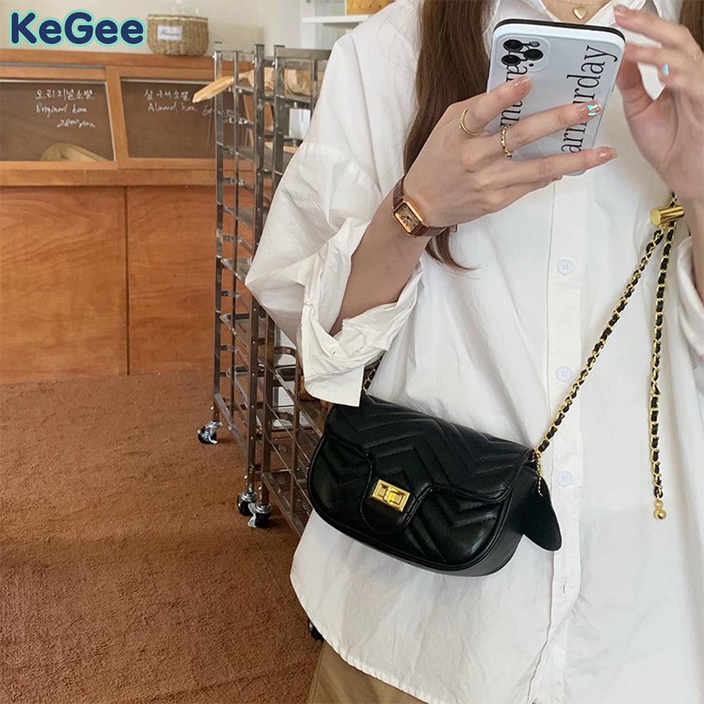 Túi Xách Da PU Đeo Chéo Thời Trang Cho Nữ
