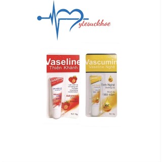 Vaseline làm mền da dưỡng môi - Dạng tuýp 10g  Thiên Khánh