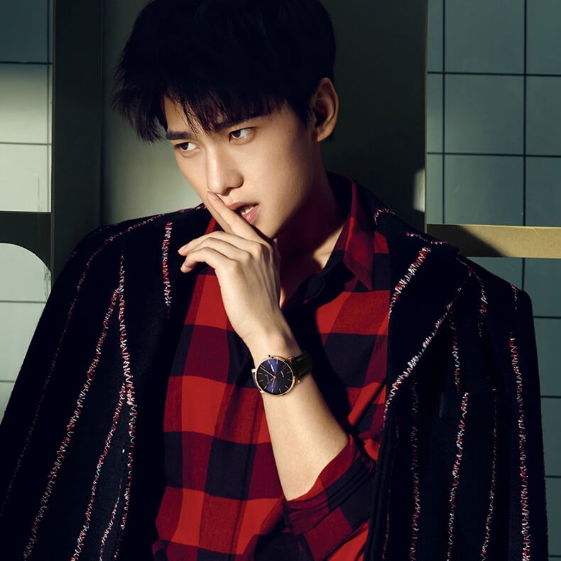 Đồng Hồ Nam TEINTOP T7015-1 Chính Hãng BH 12T Chịu Nước 30m Kính Chống Xước Dây Da Cao Cấp (Máy Quartz)