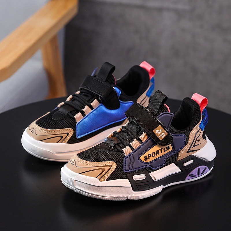 Giày Thể Thao Thoáng Khí Thoải Mái Thời Trang Cho Bé