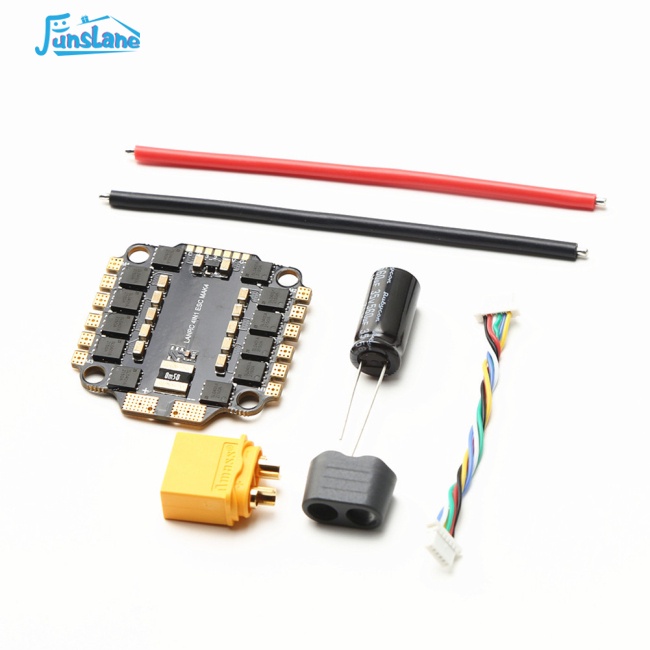 Động cơ không chổi than FUNSLANE Blheli s 45a 3-6s hỗ trợ DShot300-600 Multishot Oneshot PMW 30.5X30.5Mm cho Drone Fpv