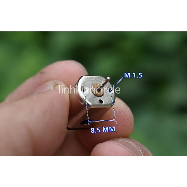 4 cái motor máy bay mini N20 3.7V tốc độ 32800 RPM nam châm mạnh có chổi than - LK0011