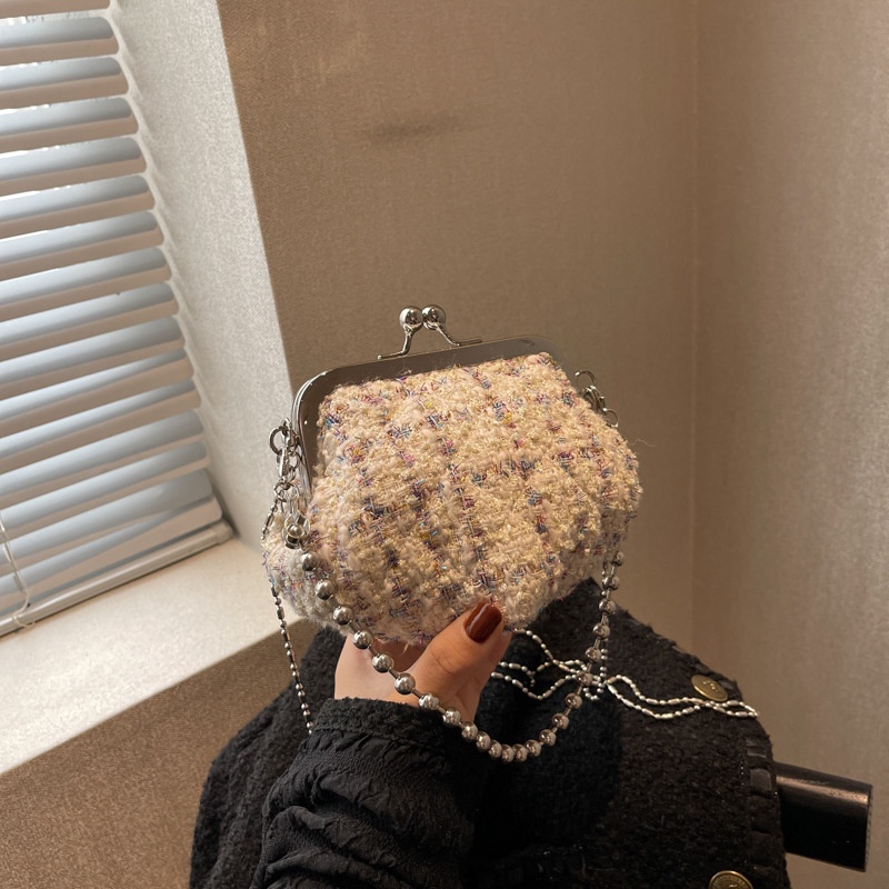 Túi Đeo Chéo Phối Dây Xích Thiết Kế Mới Cao Cấp Thời Trang