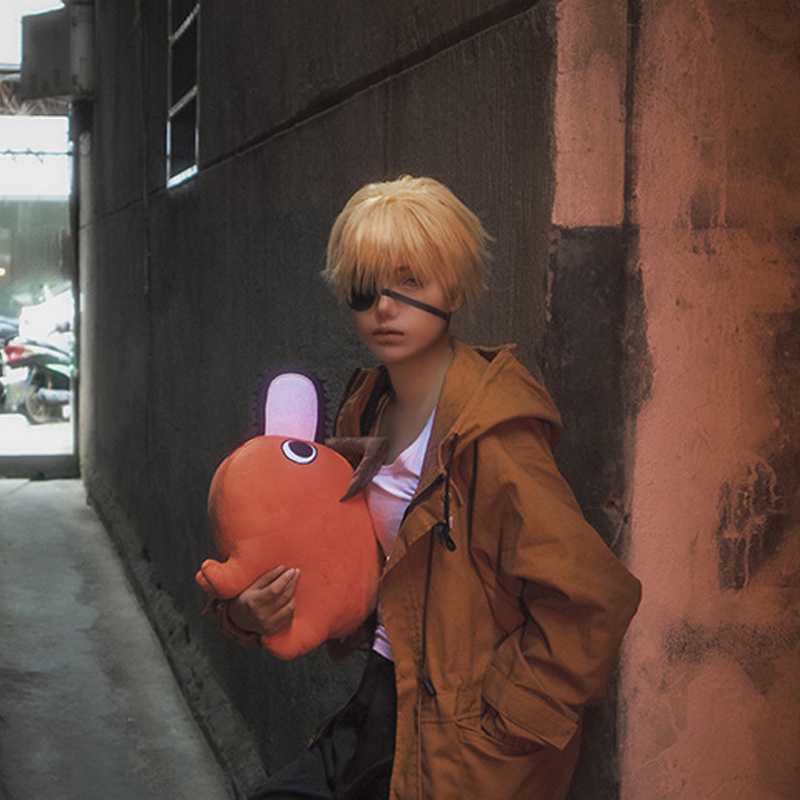 Thú Nhồi Bông Hình Nhân Vật Chainsaw Man Pochita