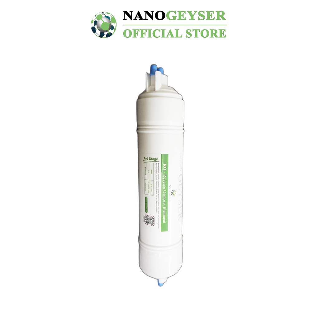 Màng RO Nano Geyser, Lõi lọc nước số 4 máy RO, Dùng cho các dòng máy lọc nước RO, Kangaroo, Karofi, Aqua...